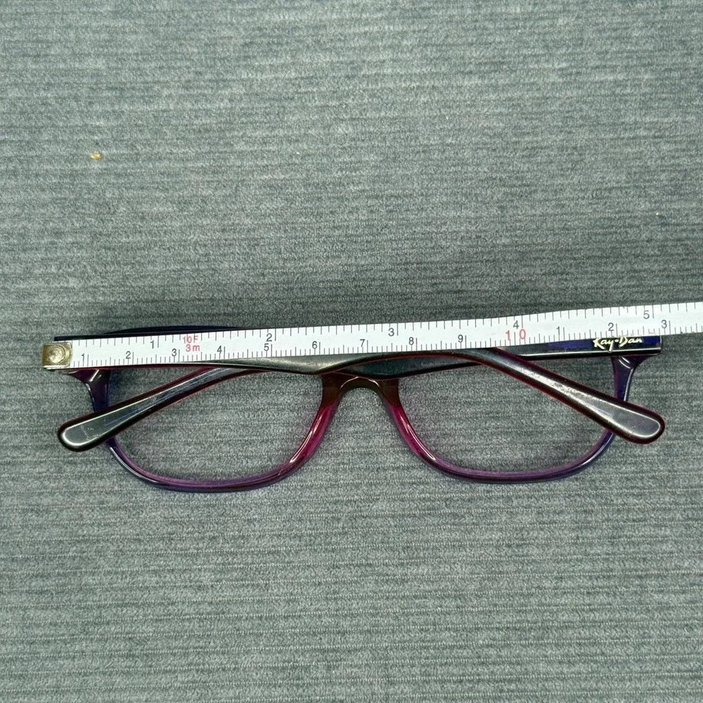 Ray-Ban Purple Magenta Gradient Rectangular Eyeglass Frames 48-16-130 RB1531